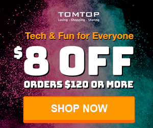 Покупайте онлайн по лучшим ценам на Tomtop.com